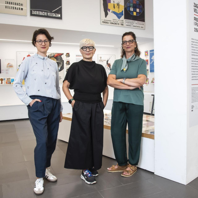 Lana Lovrenčić, Sanja Bachrach-Krištofić i Sonja Lebos autorice su izložbe Zagrebački velesajam - propaganda i publicitet 1956.-1970., koja se održava u HDD-u