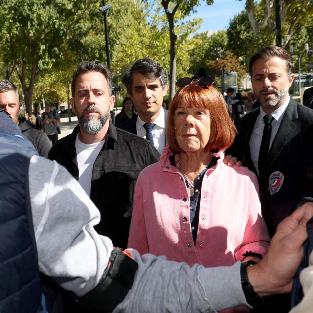 Gisele Pelicot na sudu nakon što je jedan od osuđenih muškaraca uložio žalbu na presudu