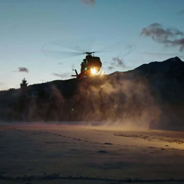 Helikopter koji je sudjelovao u akciji spašavanja