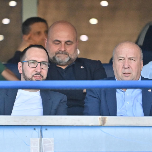 Gradonačelnik Tomislav Tomašević i počasni predsjednik Dinama Velimir Zajec