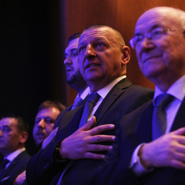 Kandidat za novog predsjednika zagrebačkog HDZ-a Ivan Matijević i premijerov savjetnik Mate Granić