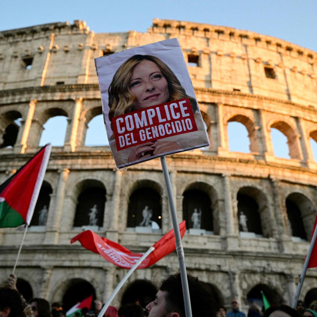 Propalestinski prosvjed u Rimu