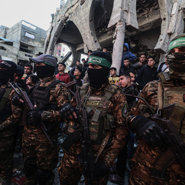 Pripadnici terorističke organizacije Hamas (ilustrativna fotografija)