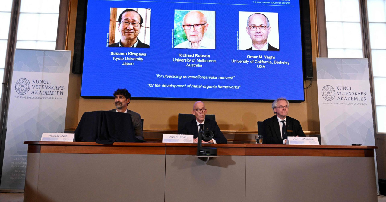 Nobel za kemiju pripao je znanstvenicima koji su razvili revolucionarne materijale, metal-organske okvire
