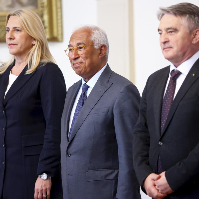 Željka Cvijanović, Antonio Costa i Željko Komšić