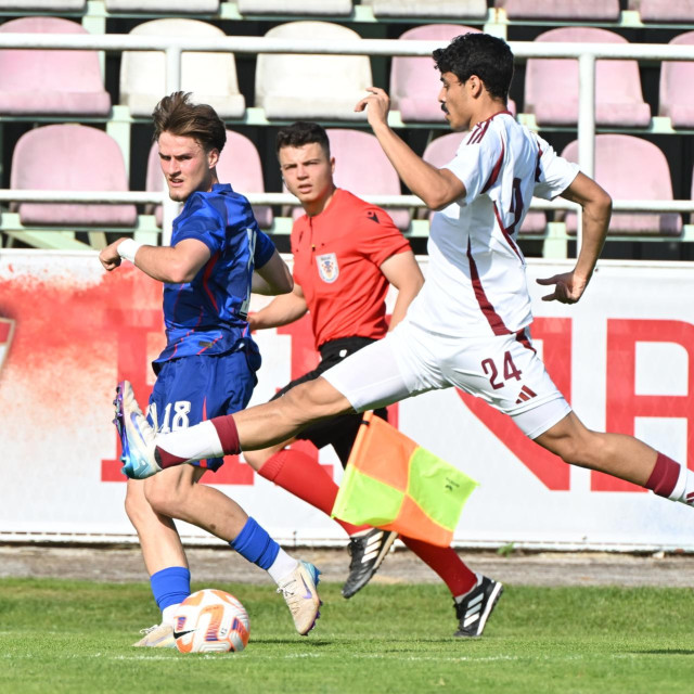 Hrvatska - Katar U21: Luka Tunjić