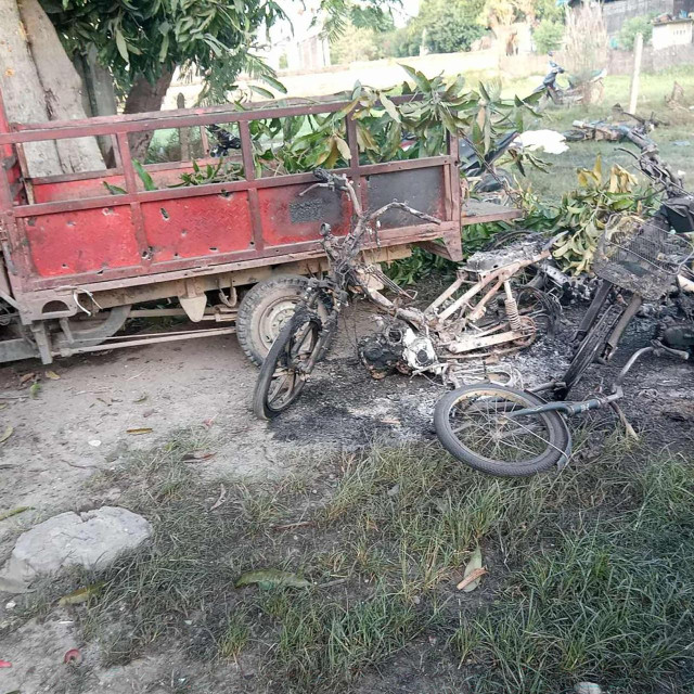 Štete na mjestu napada