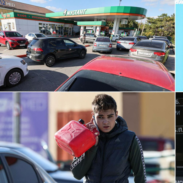 Nestašica benzina u Rusiji