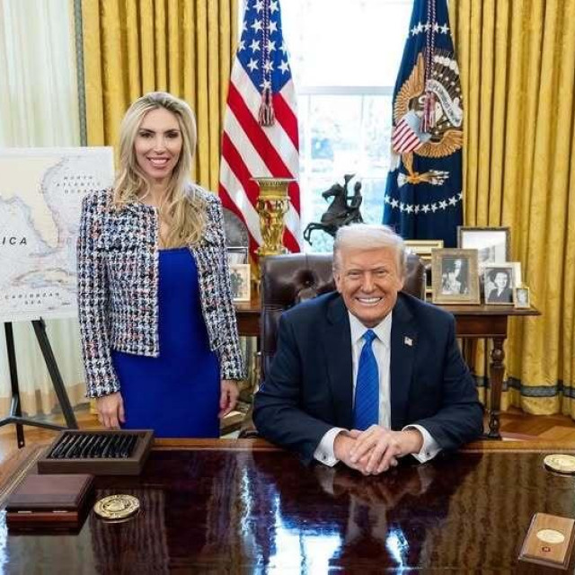 Nicole McGraw i Donald Trump