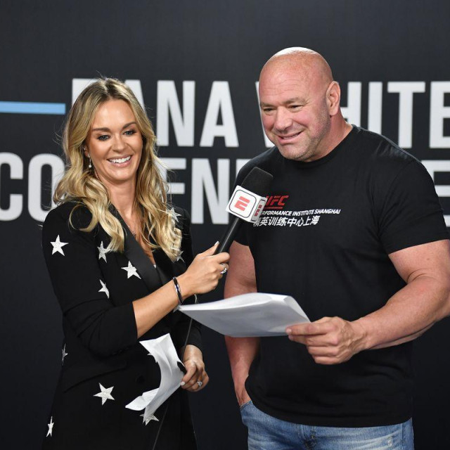 Laura Sanko i Dana White