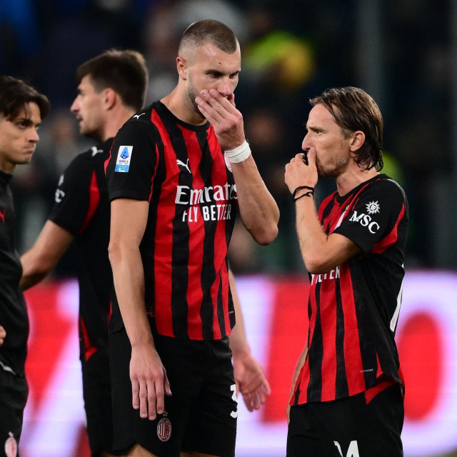 Strahinja Pavlović i Luka Modrić