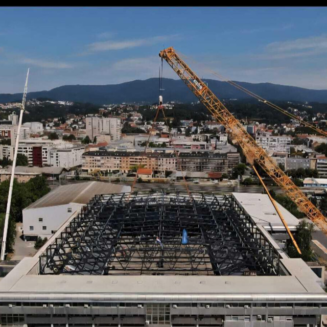 Radovi na Domu sportova