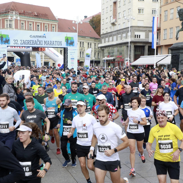 Prošlogodišnji Zagrebački maraton
 