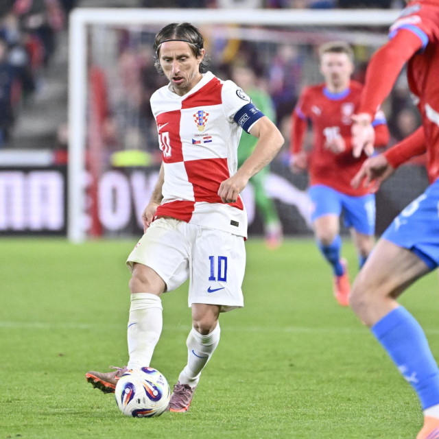 Češka - Hrvatska: Luka Modrić
