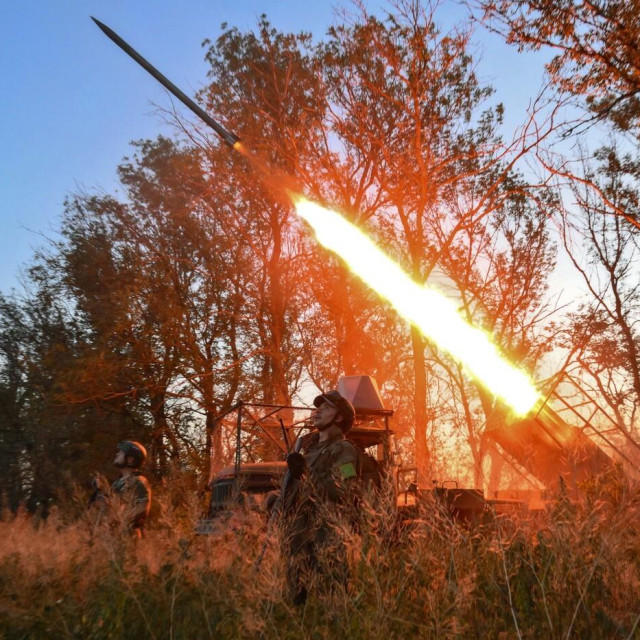 Ruski vojnici kod Pokrovska, arhivska fotografija