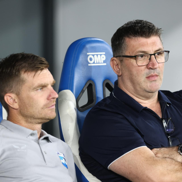 Trener Simon Rožman i sportski direktor Alen Petrović