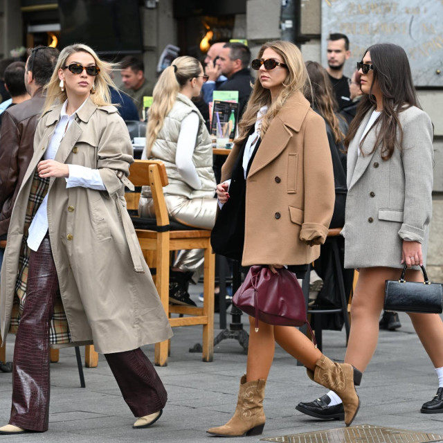 Modne kreacije na zagrebačkoj špici