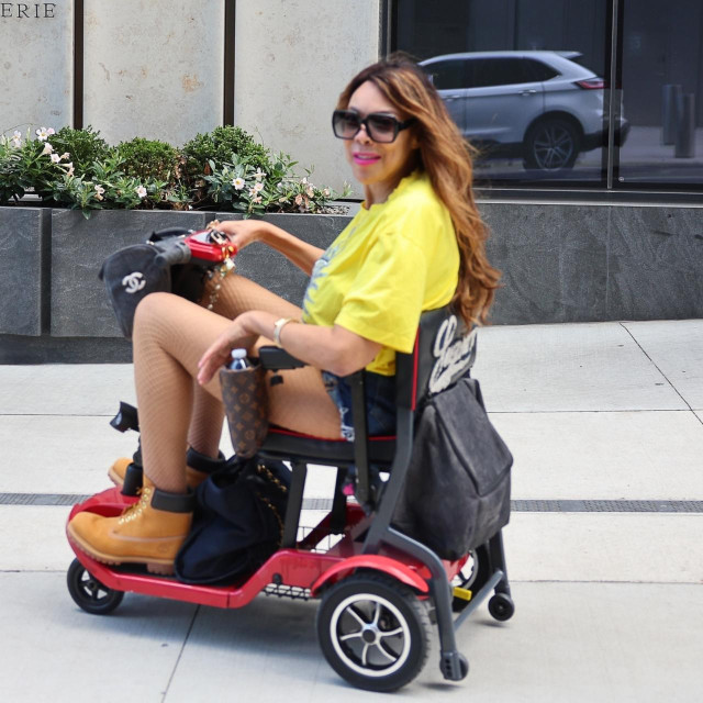 Williams na skuteru za starije u srpnju ove godine