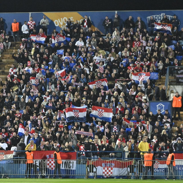 Navijači u Varaždinu