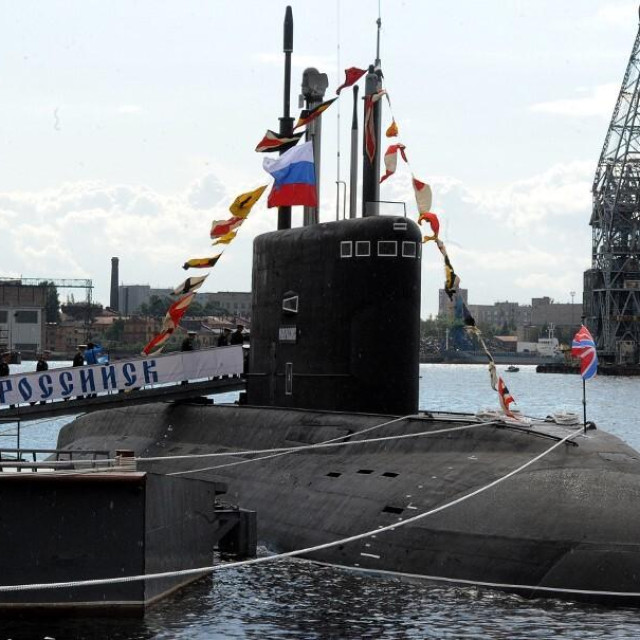 Ruska podmornica Novorosijsk (arhivska fotografija)