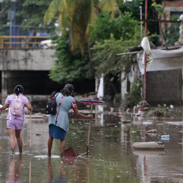 Posljedice nevremena u Meksiku