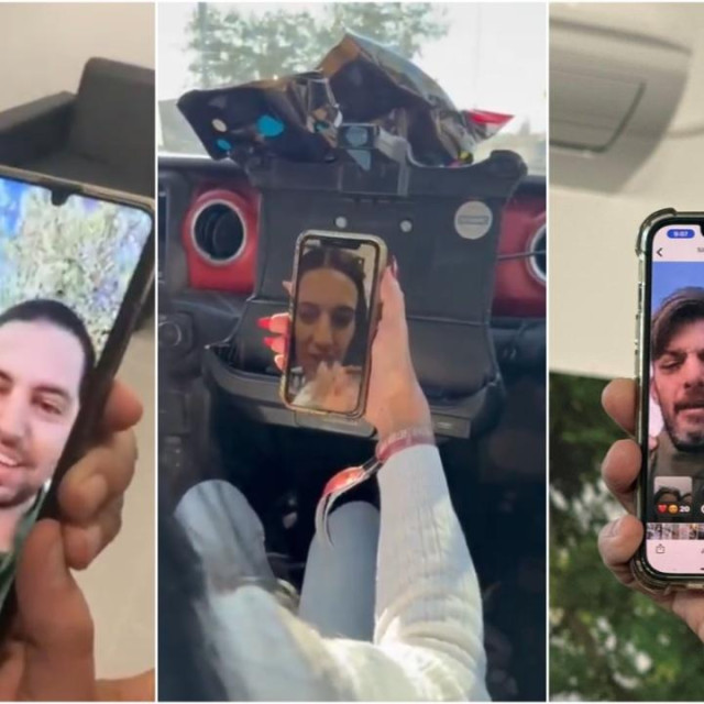 Videopozivi taoca s obiteljima