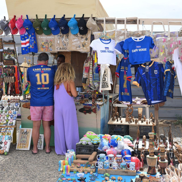Štand na Zelenortskim otocima