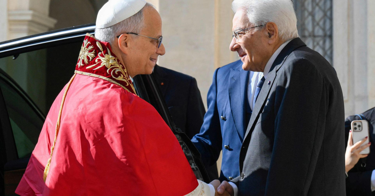 Papa Lav XIV. svečano dočekan u prvom državnom posjetu Rimu