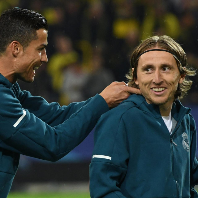 Cristiano Ronaldo i Luka Modrić