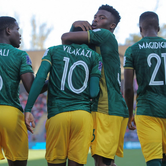 Slavlje južnoafričkih nogometaša