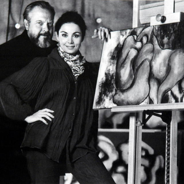 Oja Kodar i Orson Wells