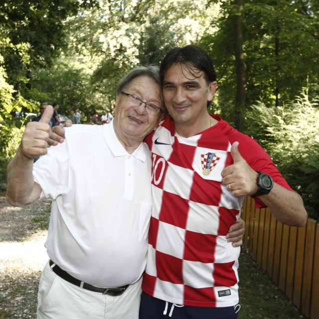 Zlatko Dalić i Ćiro Blažević