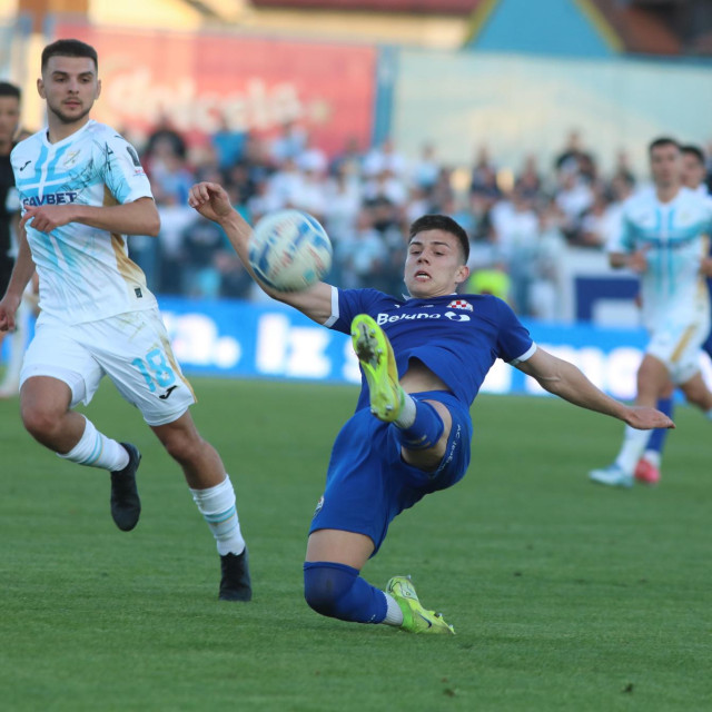 Lindon Selahi i Adriano Jagušić u prvoj utakmici finala Kupa u Koprivnici 