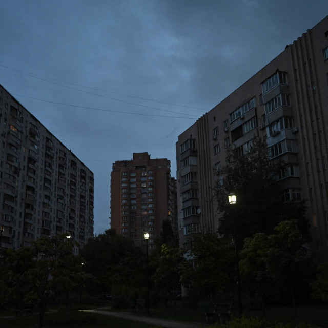 Kijev u mraku, 10. listopad 2025.