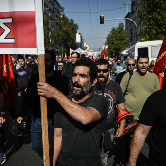 Prosvjed u Grčkoj, arhivska fotografija