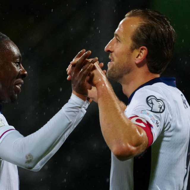 Eberechi Eze i Harry Kane 