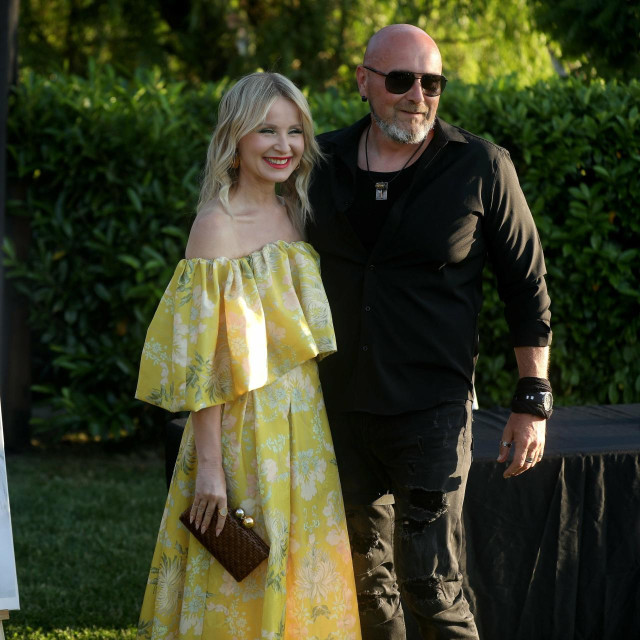 Danijela Martinović i bivši policijski inspektor Josip Plavić, danas glazbenik, kojeg je upoznala dok joj je riješavao slučaj internetske krađe identiteta u vezi su tri godine