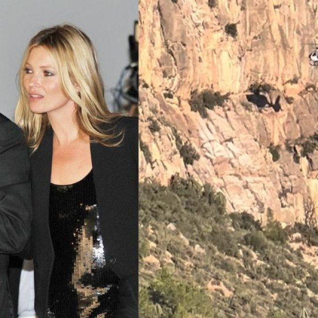 Isak Andic s Kate Moss (arhivska fotografija); akcija spašavanja Isaka Andica