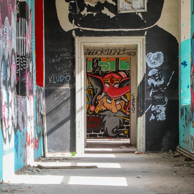 Napustena zgrada u Jurkovicevoj ulici.
 