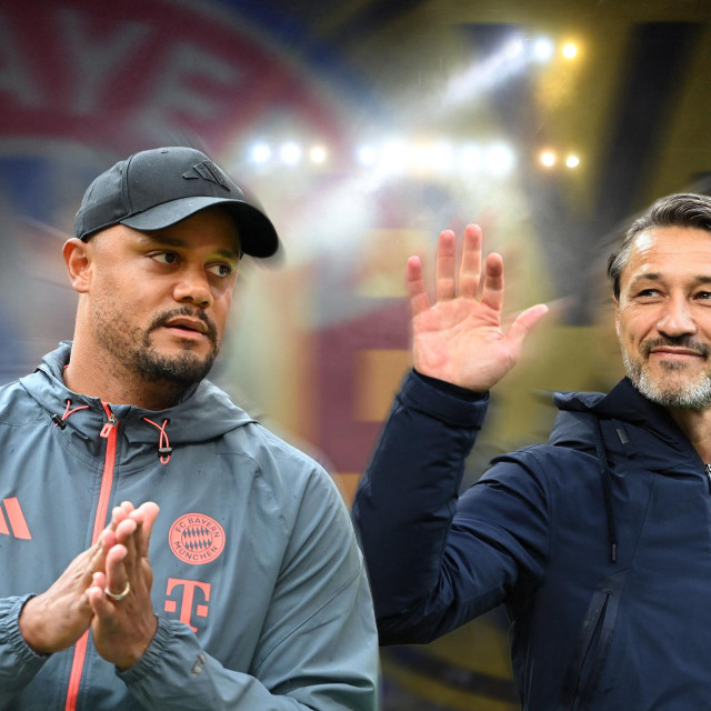 Vincent Kompany i Niko Kovač, montaža