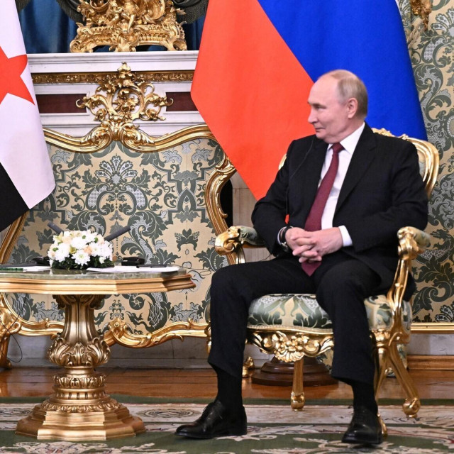 Ahmed al-Sharaa I Vladimir Putin u Moskvi