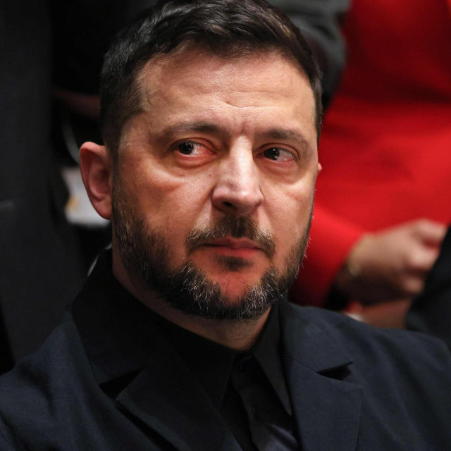 Volodimir Zelenski na sastanku u Bijeloj kući