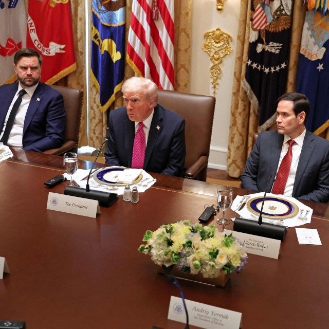 Trump na sastanku sa Zelenskim u Bijeloj kući