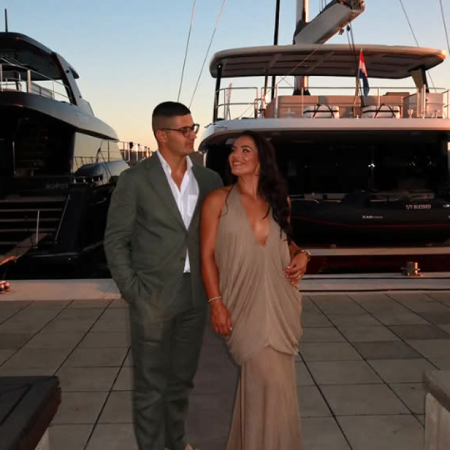 Barbara Matić i Filip Đinović