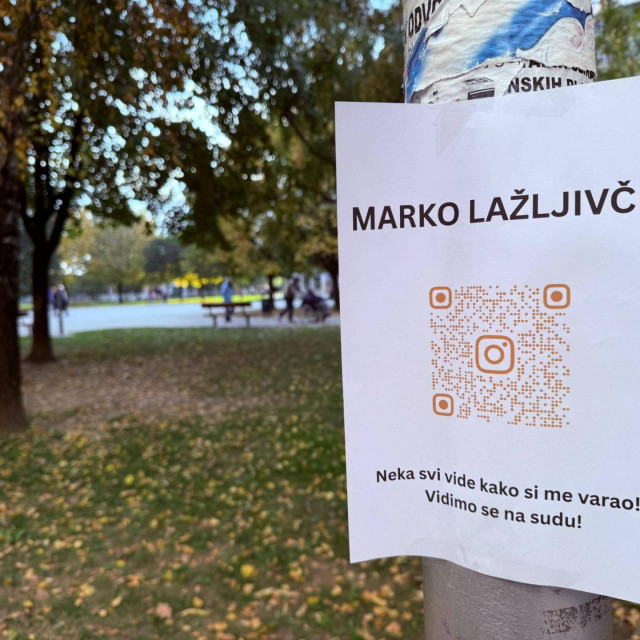 Nesvakidašnji plakat osvanuo na Španksom