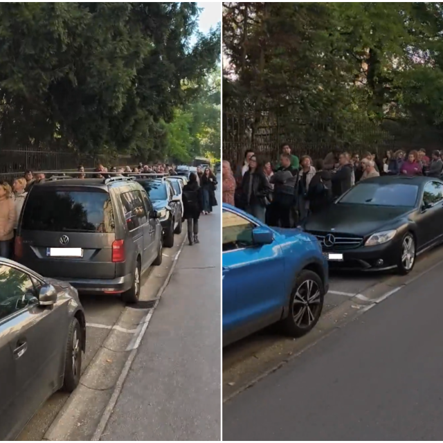 Redovi ispred Botaničkog vrta