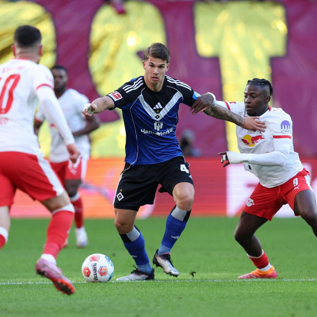 Luka Vušković u dresu Hamburga