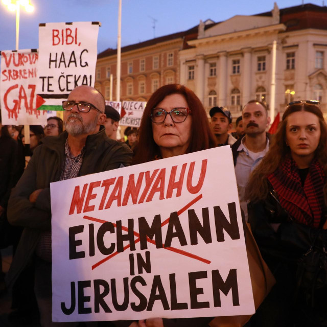 Prosvjed solidarnosti s Palestinom