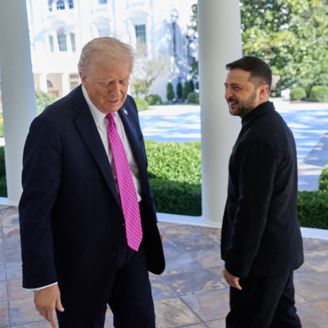 Donald Trump i Volodimir Zelenski