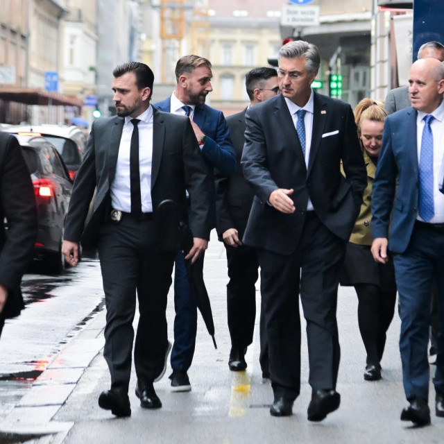 Premijer Andrej Plenković i ministar Branko Bačić